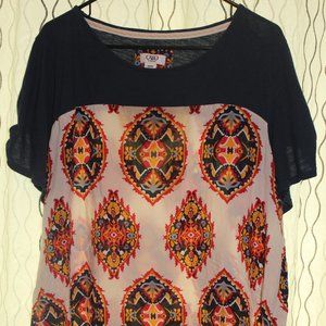 Woman's Cato Blouse Prin